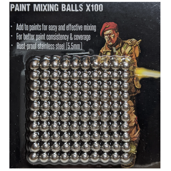 Warlord Mixing Balls (100)  -  Kulki do mieszania (100)  , 843419917